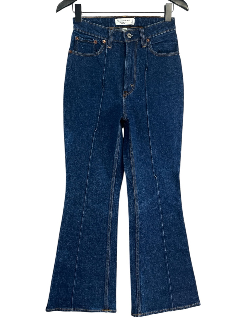 Abercrombie & Fitch Curve Love The Vintage Flare High Rise Size 25/0S - Picture 2 of 6